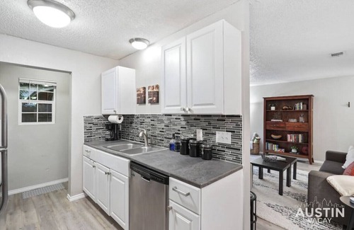 Galindo Condo | Stunning S Lamar Apt | Walk to Music + Bars + Food