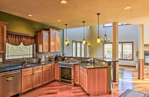 Sturgis House | Sturgis Vacation Rental with Hot Tub and Game Room!