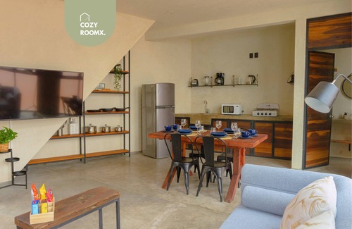 Jalatlaco Apartment | Style & Comfort A/C Loft + Terrace + Pets