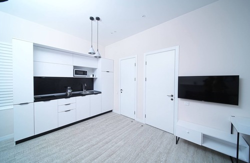 Kentron Apartment | Stylish Apartment with Open Kitchen-Living Space by Sweet Home