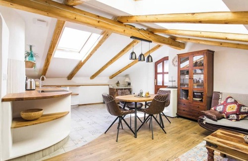 Drezniske Ravne Apartment | Stylish, newly refurbished loft apartment with stunning views of the mount Krn and surroundings