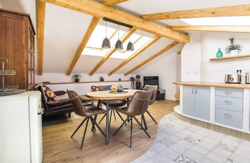 Drezniske Ravne Apartment | Stylish, newly refurbished loft apartment with stunning views of the mount Krn and surroundings