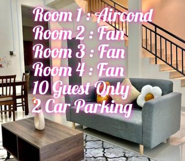 Asam Kumbang House | SuaTamu Homestay One Aircond