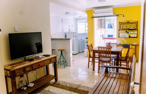 Itagua Apartment | Suitable for 5 new people in Itaguá, 2 bedrooms (1 suite), winking, wifi and air