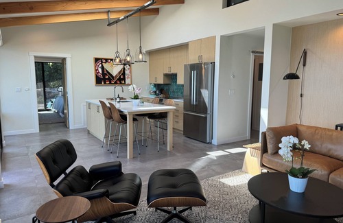 West Sound House | Summer Daze - enjoy in/outdoor living in this new ocean front designer home.