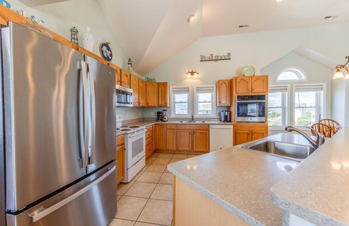 Wind Over Waves House | SUMMER SAVINGS-Sound Views, Dog Friendly w/Private Pool, Hot Tub, & Boat Access