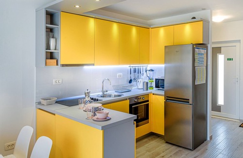 Kastel Kambelovac House | Sunny Beach Home Zoric, newly built modern comfortable two-story house-umeneeu