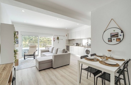 Sesimbra Apartment | Sunny Flat w/Jacuzzi and Balconies by Host Wise