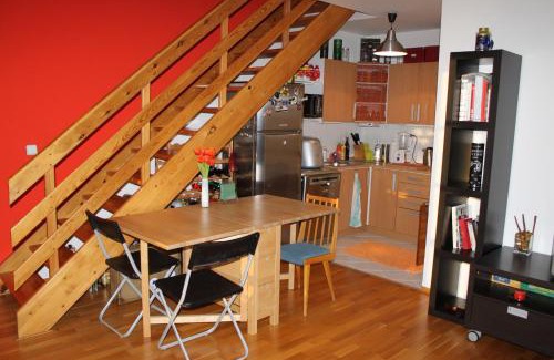 Prague 14 Apartment | Sunny Two-story Apartment Kyje