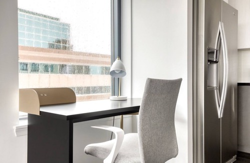 Ballston Apartment | Sunny Virginia Square 1BR w/Gym & W/D, steps to Metro, by Blueground