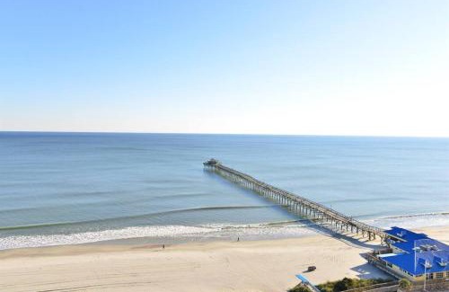 Cherry Grove Beach House | Suns Out Steps to Beach w Private Pool in Cherry Grove