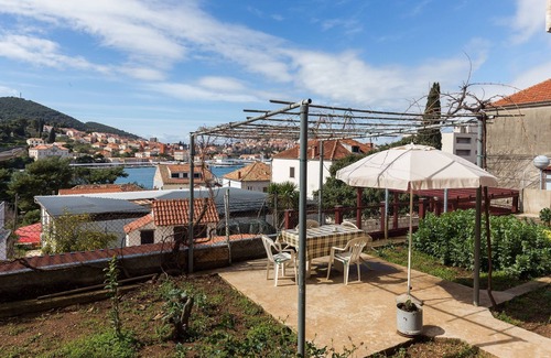 Gruz Apartment | Sunset Bay Room - Double Room with Terrace and Partial Sea View