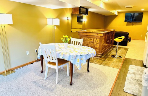 West Chester Apartment | Sunshine Private Guest Suit!nCharming Large walk out basement with 2 bedrooms!
