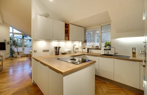 Aachen Condo | Super penthouse WE16 + private roof terrace, top location Aachen