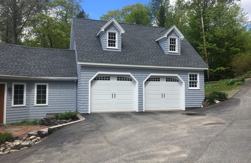 Edgecomb Ski Chalet | Superb 5 Bedroom Home with 3 and a half baths on 5+ Acres- Dock and Water View.