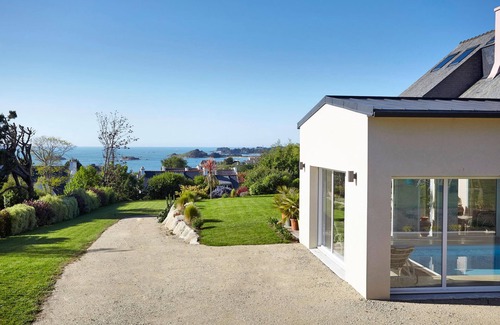 Carantec Villa | Superb Villa Charming exceptional sea view-3000 M2 Private garden-300 beach