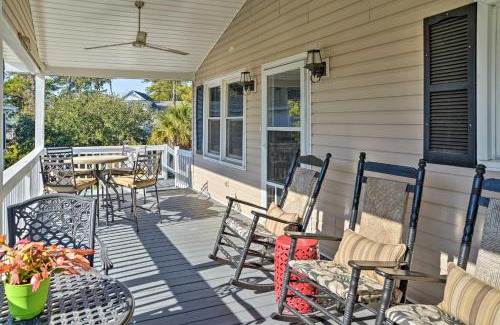 Surfside Beach House | Surfside Beach Canal-Front Home Walk to Beach!