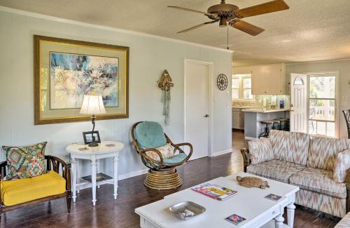 Surfside Beach House | Surfside Beach Canal-Front Home Walk to Beach!
