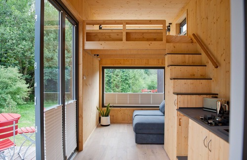 Osterode am Harz House | Sustainable vacation with a dog at the Green Tiny House Nature 2 in Osterode am Harz