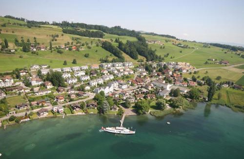 Merlischachen Hotel | Swiss-Chalet Merlischachen - Romantik Schloss-Hotel am See