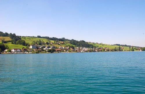 Merlischachen Hotel | Swiss-Chalet Merlischachen - Romantik Schloss-Hotel am See