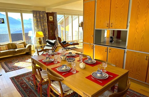 Sigriswil Ski Chalet | SwissHut Stunning Views Alps & Lake - Chalet Chrützwäg