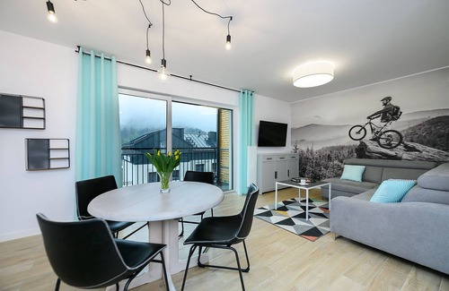Meszna Apartment | Szczyrk Apartament Miętowy z widokiem na Skrzyczne