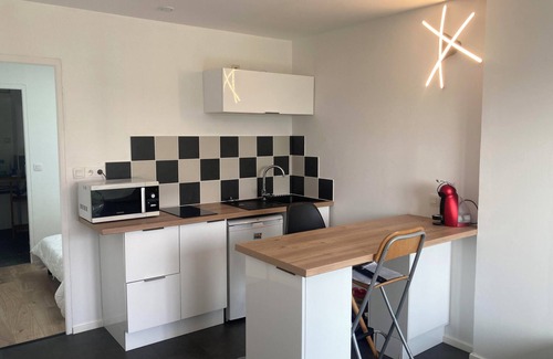 Guignen Apartment | T2 30 M² 4 Sleeps max close to shops and 4-way access