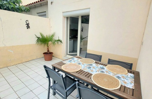 Cabestany Apartment | T2 Lumineux et Climatisé Avec Jardin de 30 m2 et Stationnement