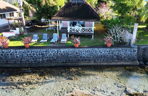 Papara Ski Chalet | TAHITI - Bungalow Tiamao Tipanier Sea View