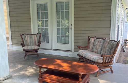 Oxford House | Talladega Nights Bedroom and Bath with Separate Entrance, on Choccolocco Creek.