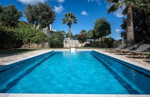 Agia Triada Villa | Teacher's cottage,pool,Quiet area,Near tavern