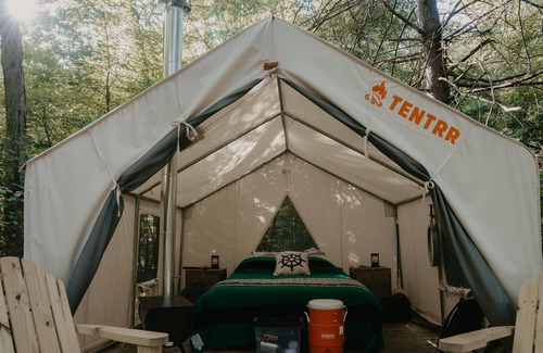 Garrison RV Rental | Tentrr Signature Site - Downing Wood