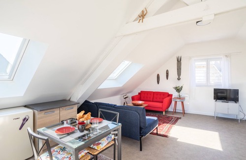 Nord-Saint-Martin Apartment | Teranga - Studio avec grande terrasse dans Rennes