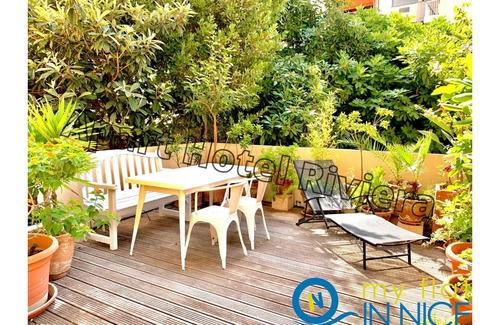 Jean-Medecin Apartment | Terrace Esprit - Grimaldi/Promenade des Anglais