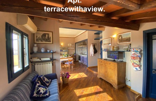 Campo di Marte Apartment | Terrace with a View
