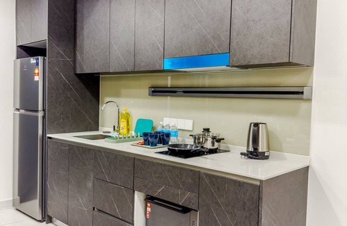 Kampung Pandan Dalam Apartment | The Atrium Ampang by OKBnB - 2 Bedroom Suite 3 min to klcc