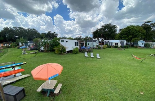 Northwest Orlando House | The Bermuda · The Bermuda- Unique Tiny Home with Lakefront View