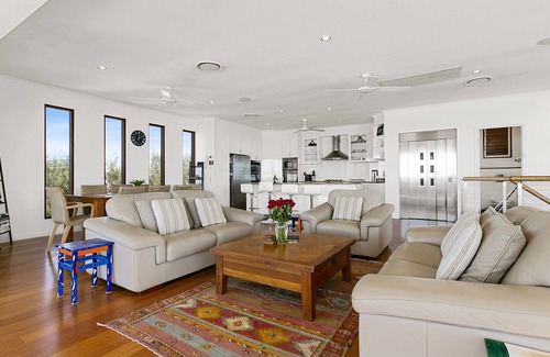Sunrise Beach House | The Boardroom- Paradise for the whole family including the fur babies