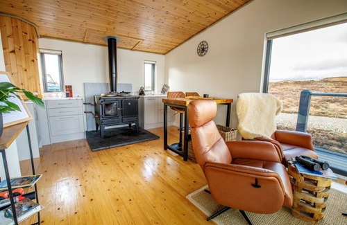 Tomich Cabin | The Boathouse - an off grid bothy that sleeps 2 guests in 1 bedroom