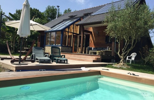 Saint-Pierre-de-Plesguen House | THE BRETON SHED - Ecogîte with SWIMMING POOL close to SAINT-MALO, MONT-SAINT-MICHEL