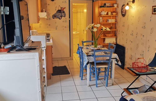 Binic-Etables-sur-Mer Apartment | The foot in the water, 66 feet away from the beach