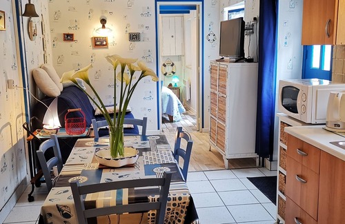 Binic-Etables-sur-Mer Apartment | The foot in the water, 66 feet away from the beach