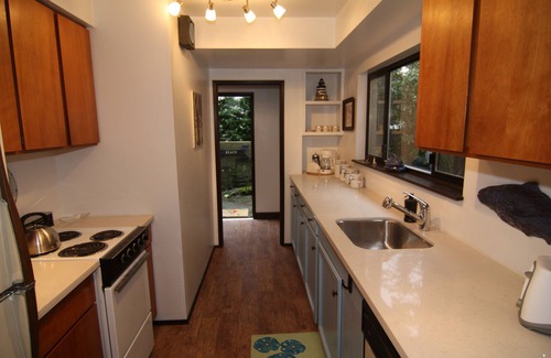 West Seattle Apartment | The front yard is a relaxing sandy beach in the Fauntleroy Cove