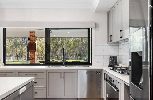 Bundalong House | The Gums so comfortable and spacious. Room for everyone including the family pet.