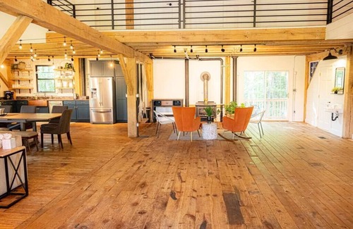 Dover House | The Hemlock- Timber Frame Barndominium