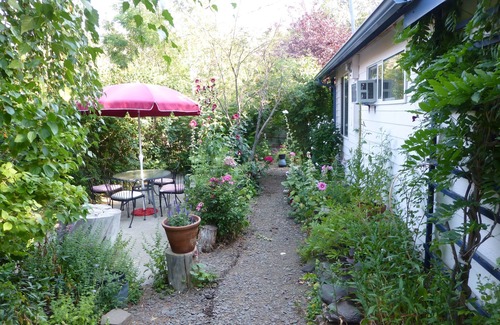 Mitchell Cottage | The Hollyhock Guest House - A peaceful sanctuary !