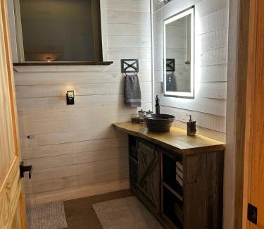 Board Camp House | The Knotty Pine Cabin at Cabins of Wolf Pen Gap