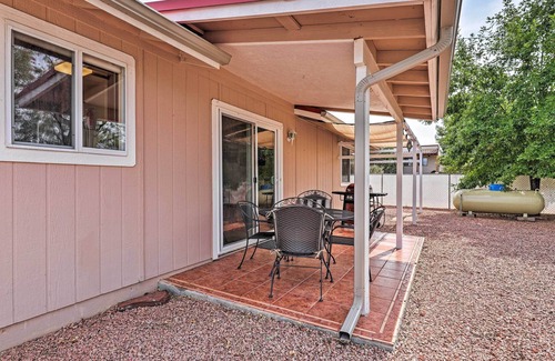 Lake Montezuma House | The Lotus Pad: Rimrock Retreat w/ Grill & Fire Pit