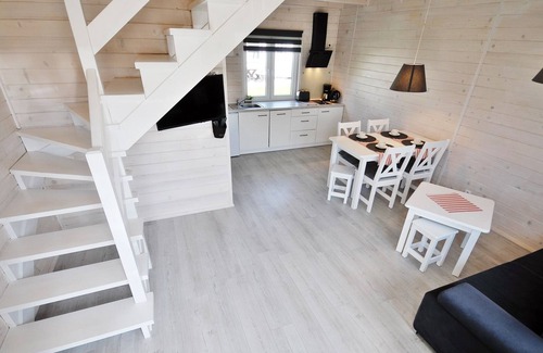 Grzybowo House | The newly built "White Cottage Lux", Grzybowo in Um Kolberg, 1-6 persons